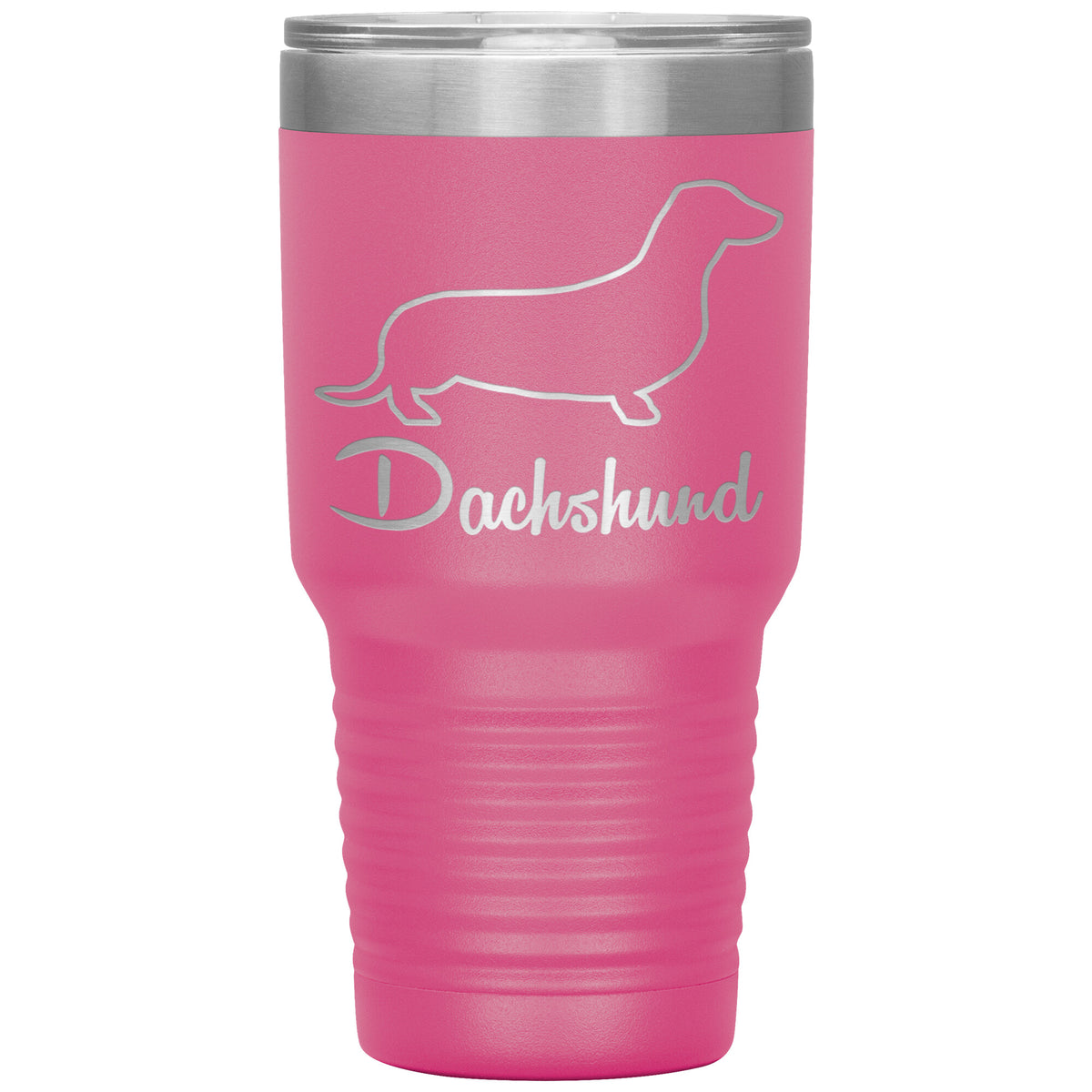 Dachshund Dog Outlined Silhouette 30oz Insulated Tumbler