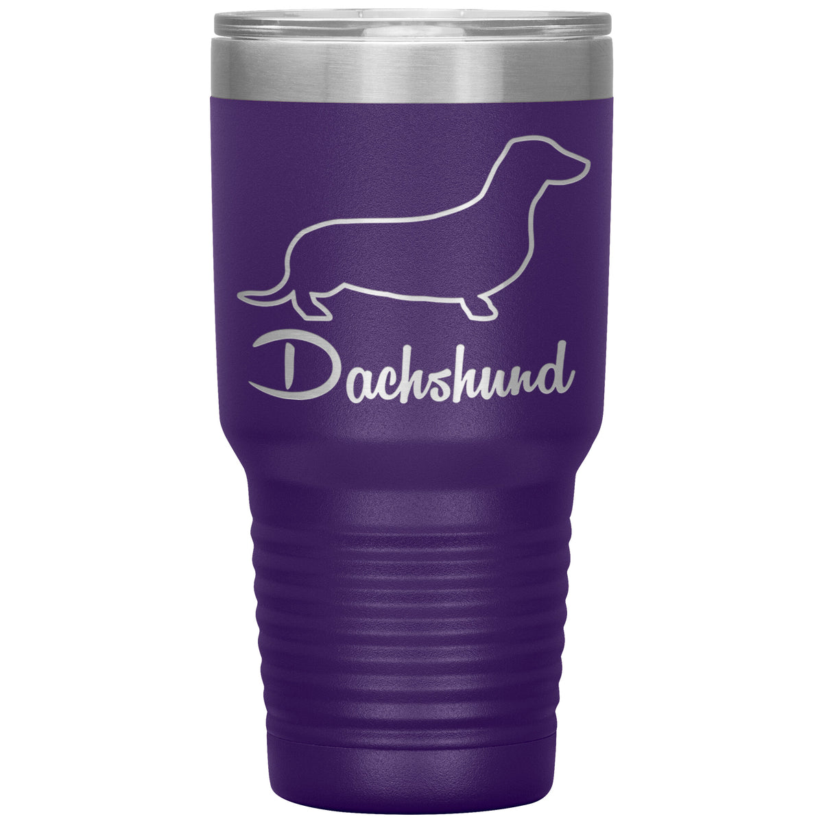 Dachshund Dog Outlined Silhouette 30oz Insulated Tumbler