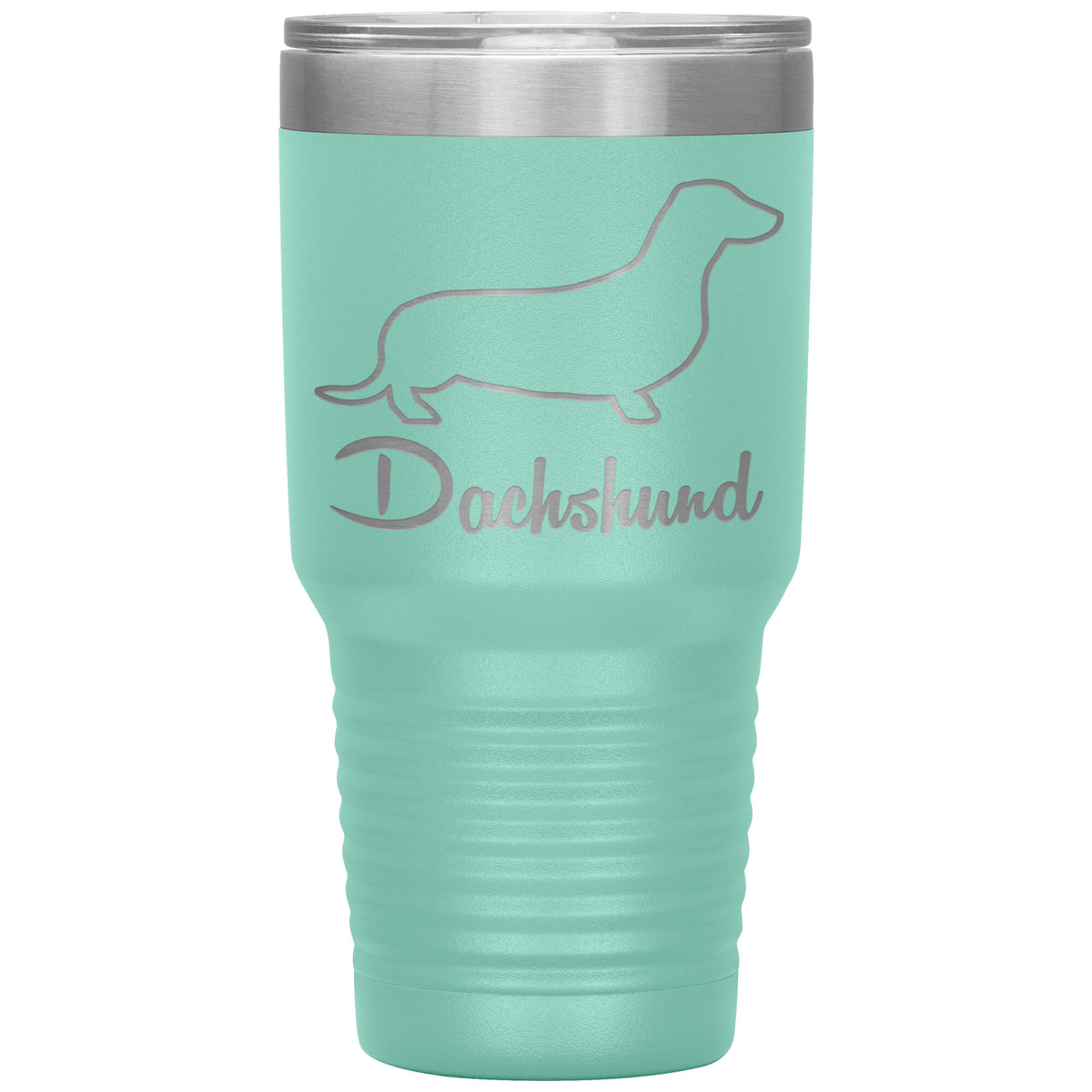 Dachshund Dog Outlined Silhouette 30oz Insulated Tumbler