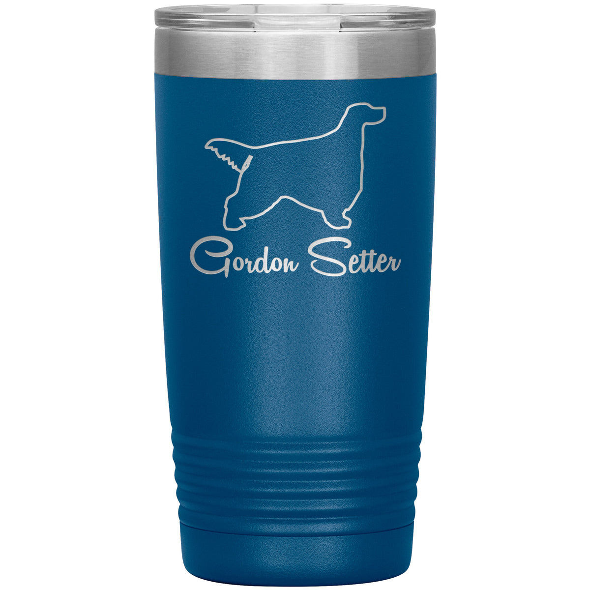 Gordon Setter Dog Outlined Silhouette 20oz Insulated Tumbler
