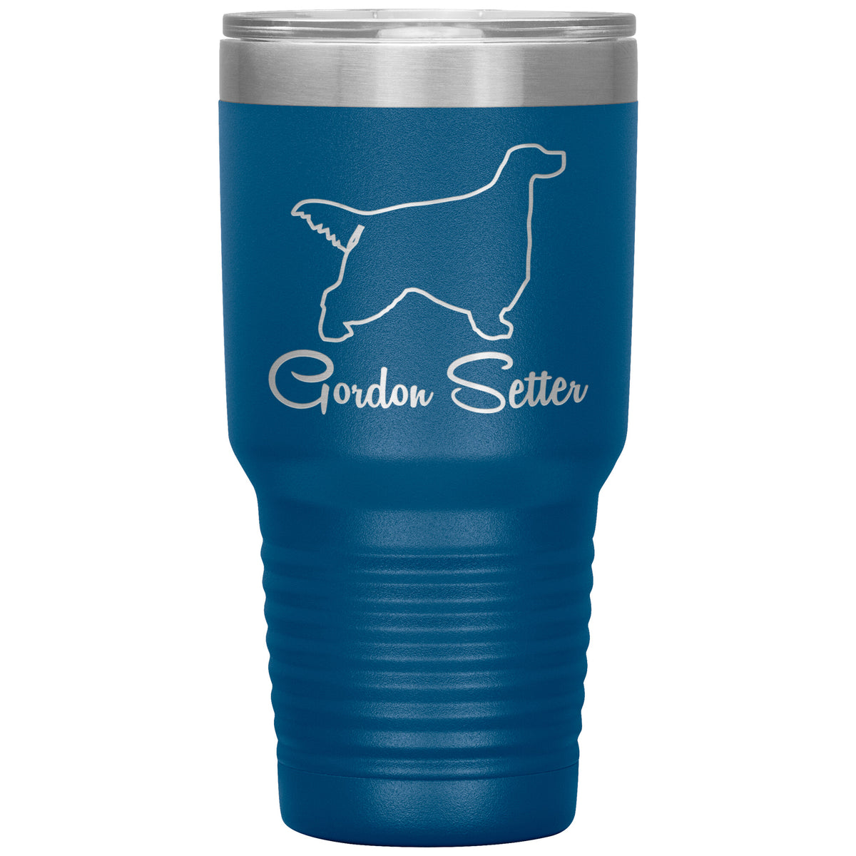 Gordon Setter Dog Outlined Silhouette 30oz Insulated Tumbler