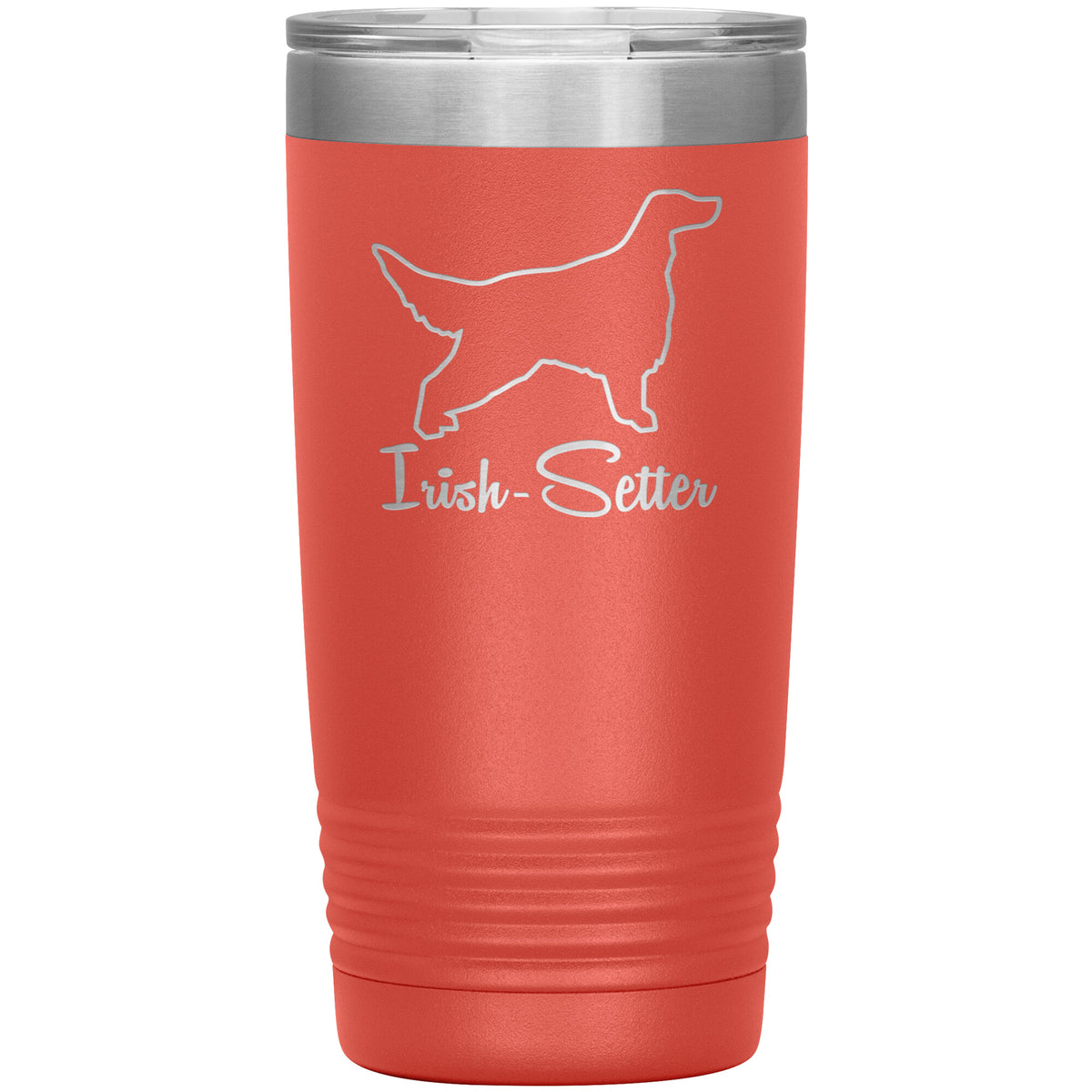 Irish Setter Dog Outlined Silhouette 20oz Insulated Tumbler