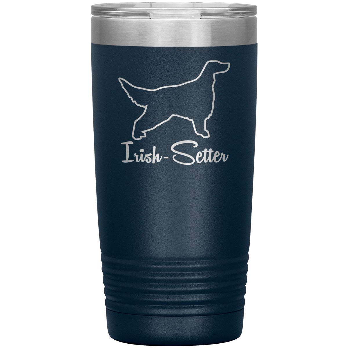 Irish Setter Dog Outlined Silhouette 20oz Insulated Tumbler