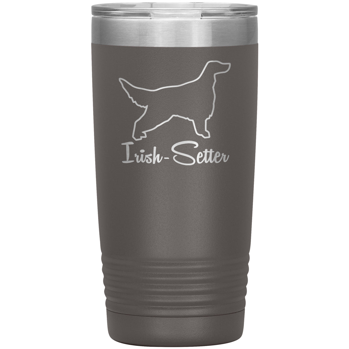 Irish Setter Dog Outlined Silhouette 20oz Insulated Tumbler