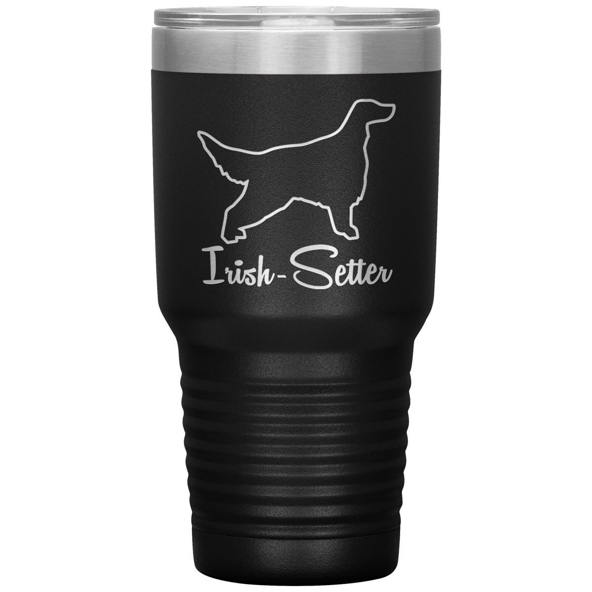 Irish Setter Dog Outlined Silhouette 30oz Insulated Tumbler