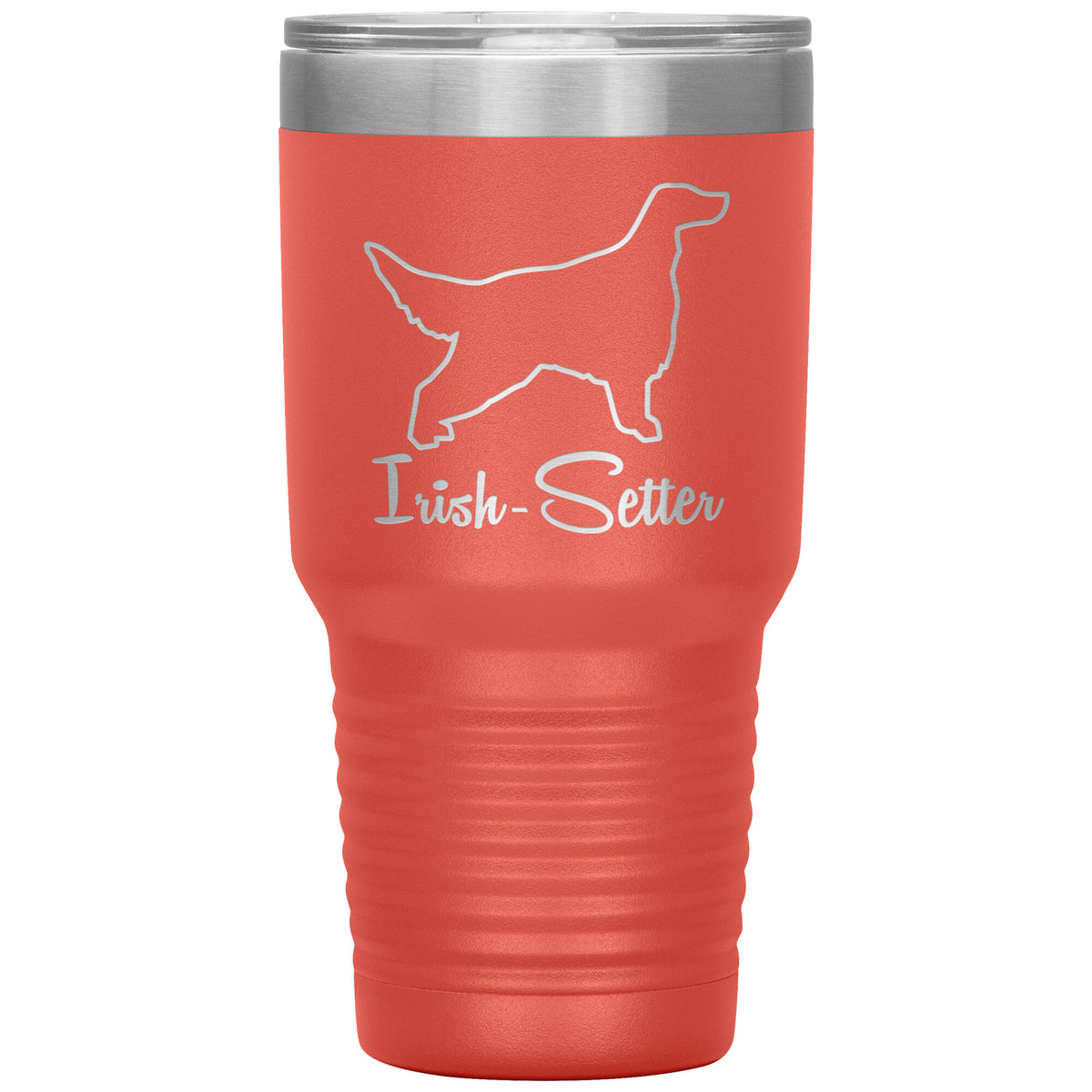 Irish Setter Dog Outlined Silhouette 30oz Insulated Tumbler
