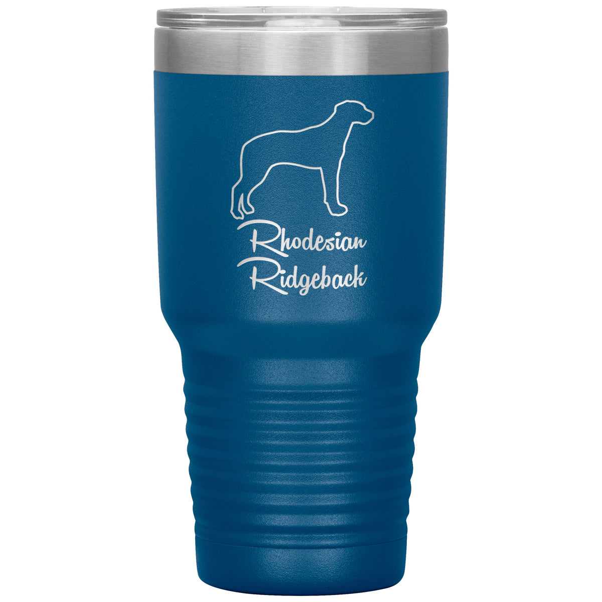Rhodesian Ridgeback Dog Outlined Silhouette 30oz Insulated Tumbler