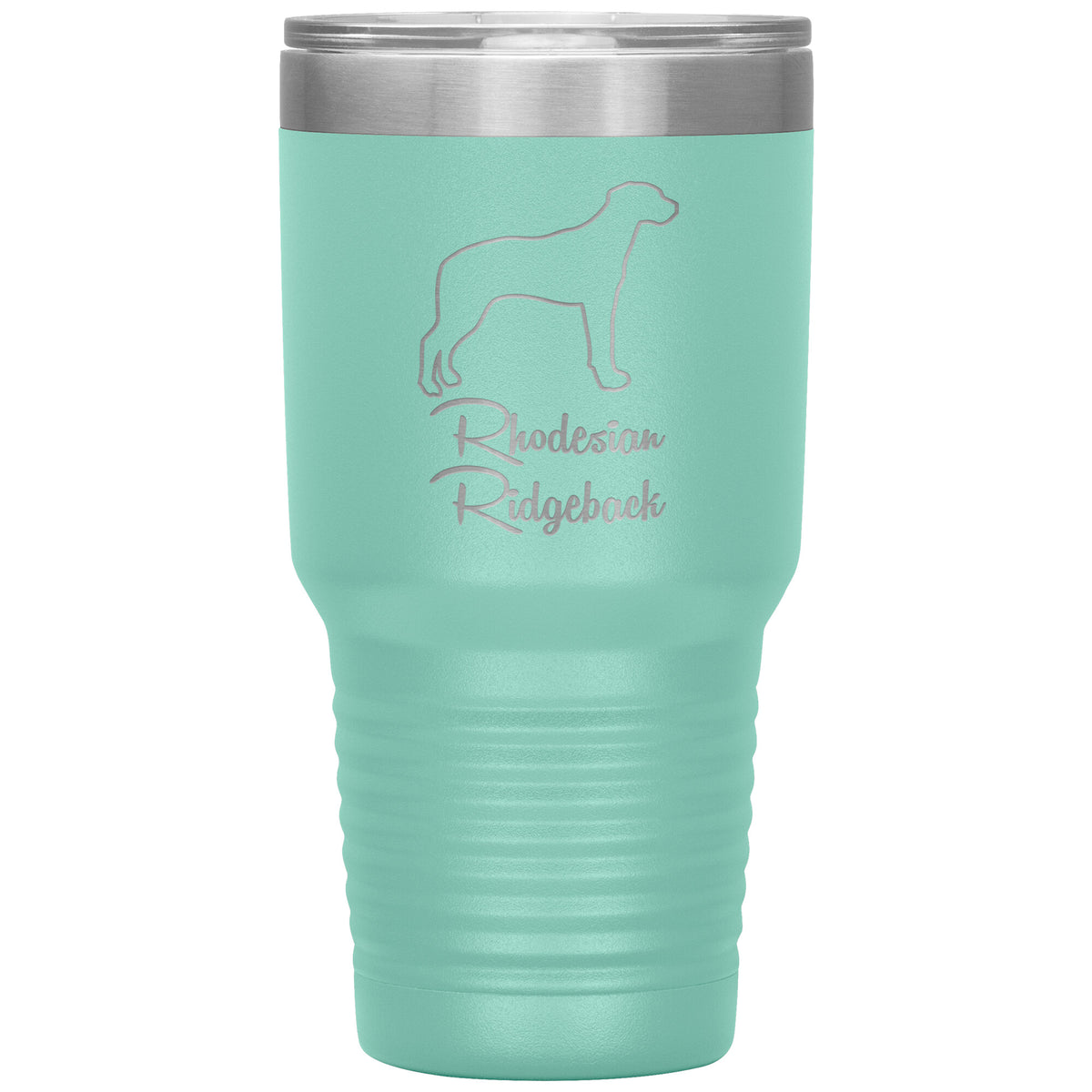 Rhodesian Ridgeback Dog Outlined Silhouette 30oz Insulated Tumbler