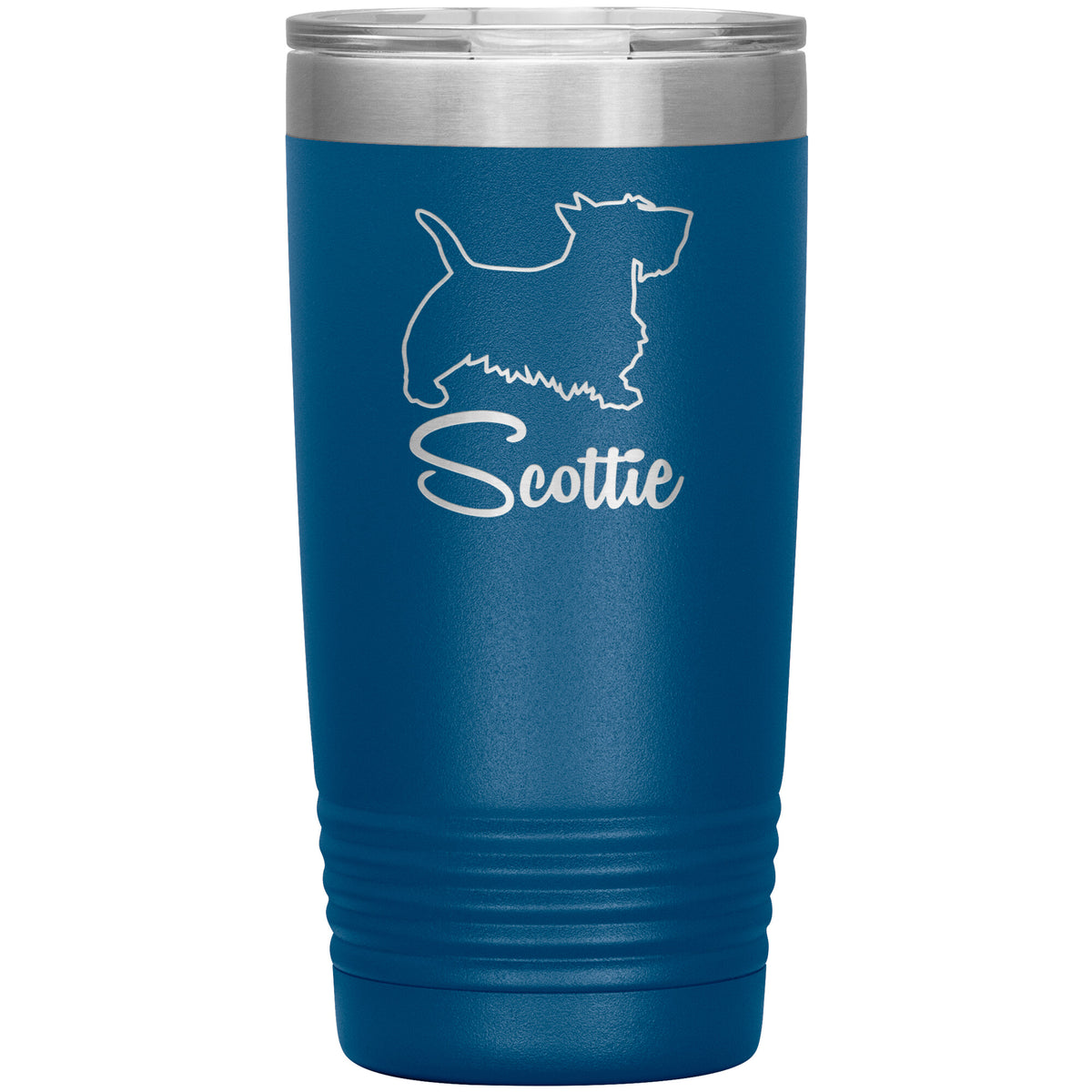 Scottie Dog Outlined Silhouette 20oz Insulated Tumbler