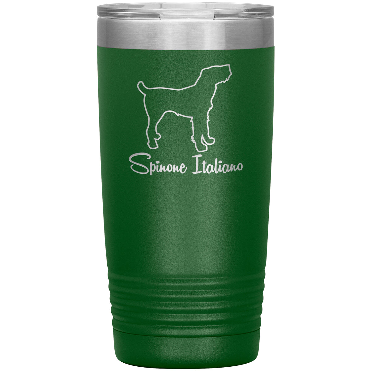 Spinone Italiano Dog Outlined Silhouette 20oz Insulated Tumbler