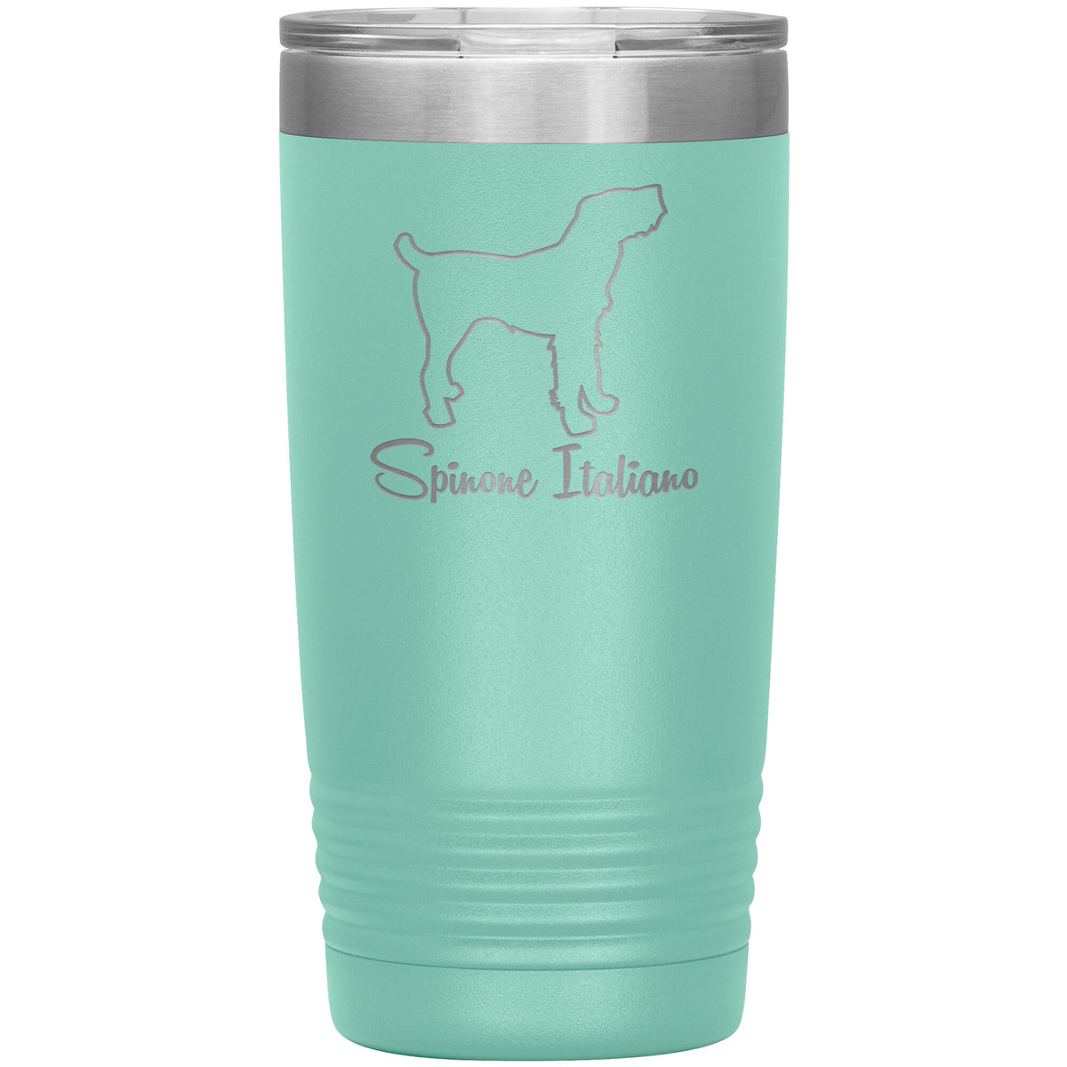 Spinone Italiano Dog Outlined Silhouette 20oz Insulated Tumbler