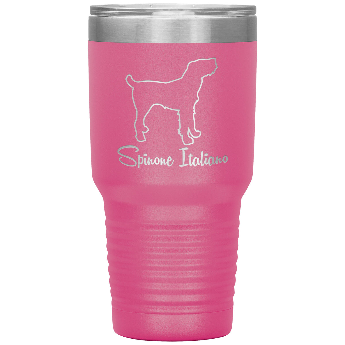 Spinone Italiano Dog Outlined Silhouette 30oz Insulated Tumbler