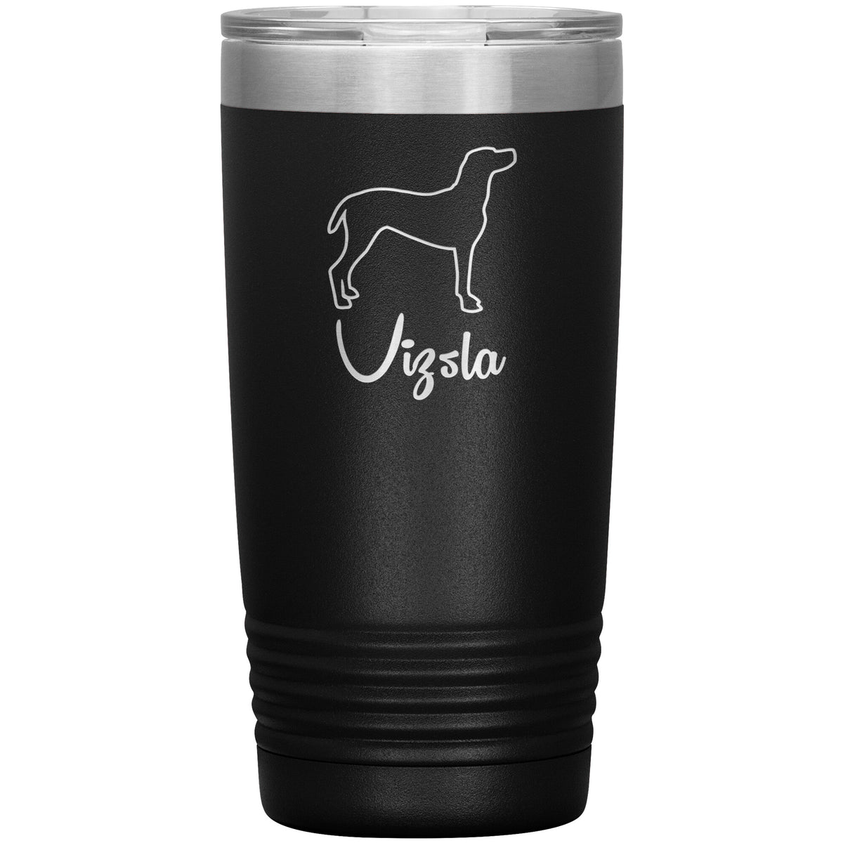 Vizsla Dog Outlined Silhouette 20oz Insulated Tumbler