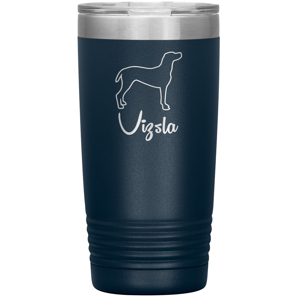 Vizsla Dog Outlined Silhouette 20oz Insulated Tumbler