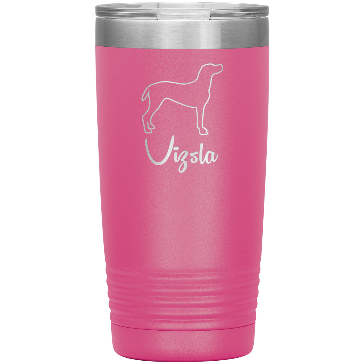 Vizsla Dog Outlined Silhouette 20oz Insulated Tumbler