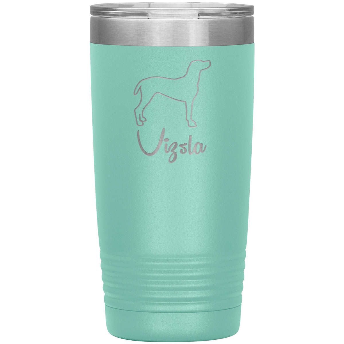 Vizsla Dog Outlined Silhouette 20oz Insulated Tumbler