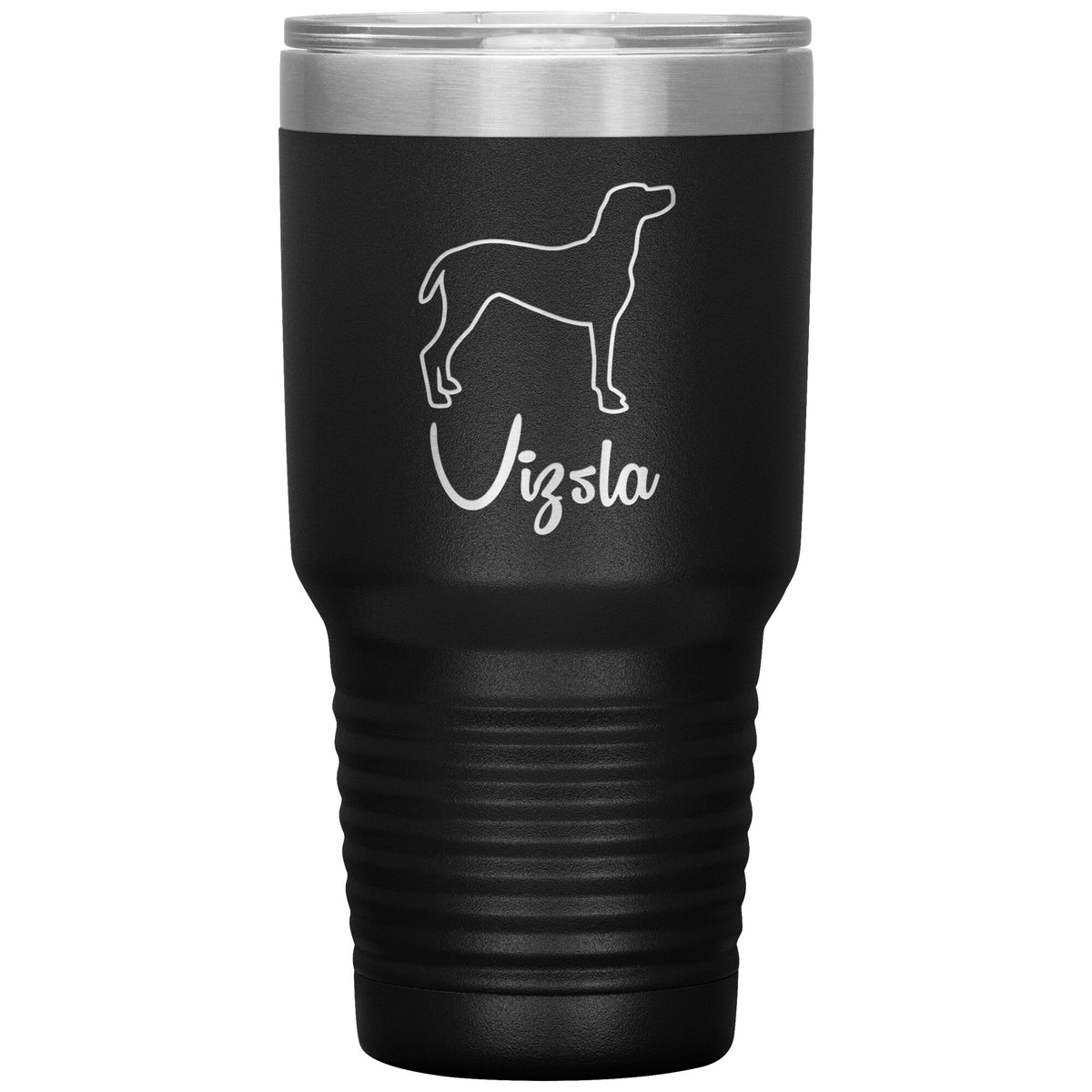 Vizsla Dog Outlined Silhouette 30oz Insulated Tumbler