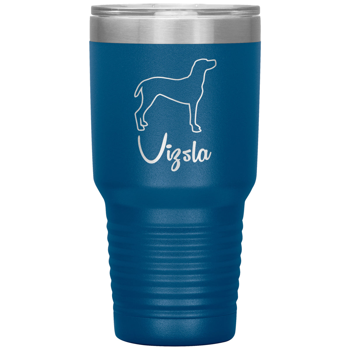Vizsla Dog Outlined Silhouette 30oz Insulated Tumbler