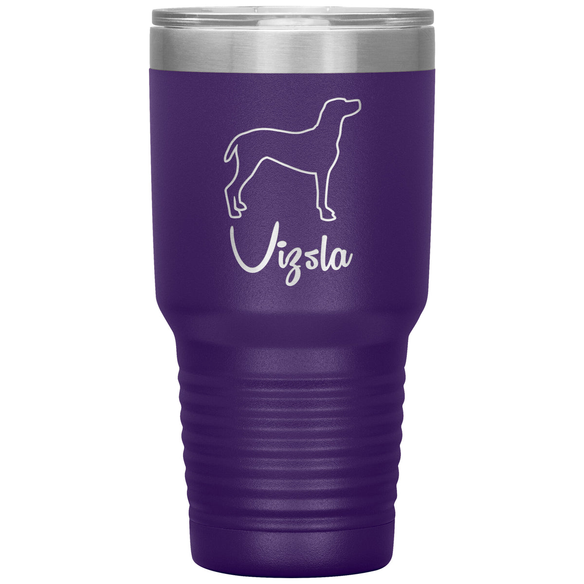 Vizsla Dog Outlined Silhouette 30oz Insulated Tumbler