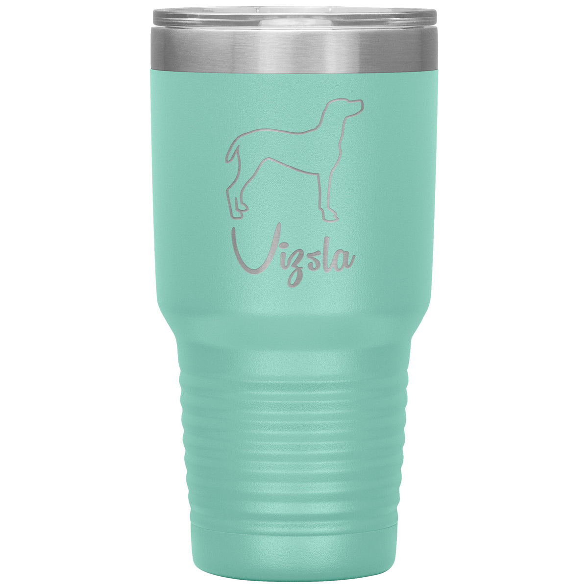Vizsla Dog Outlined Silhouette 30oz Insulated Tumbler