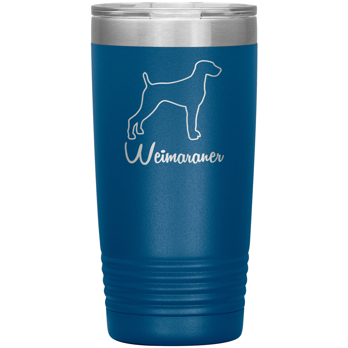 Weimaraner Dog Outlined Silhouette 20oz Insulated Tumbler
