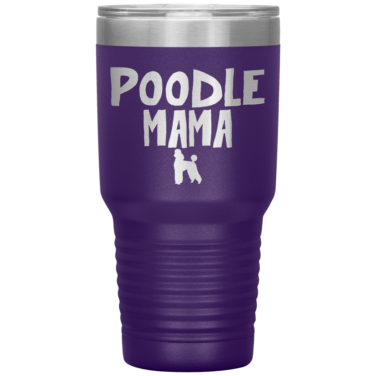 Poodle Mama 30 Oz Vacuum Tumbler