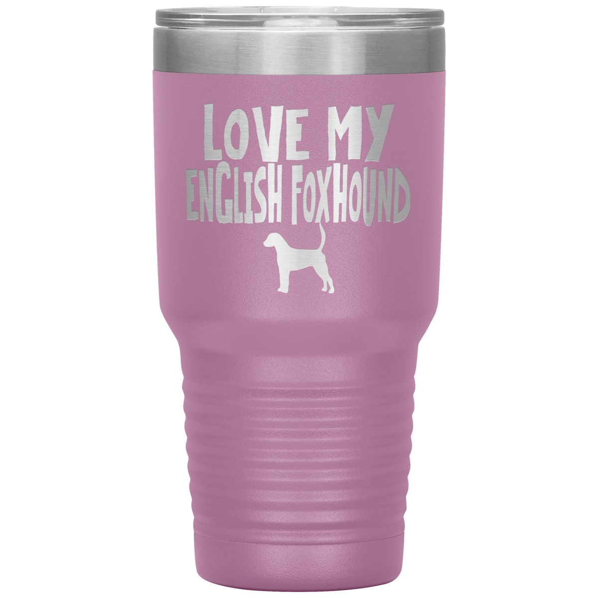 Love My English Foxhound 30 Oz Vacuum Tumbler