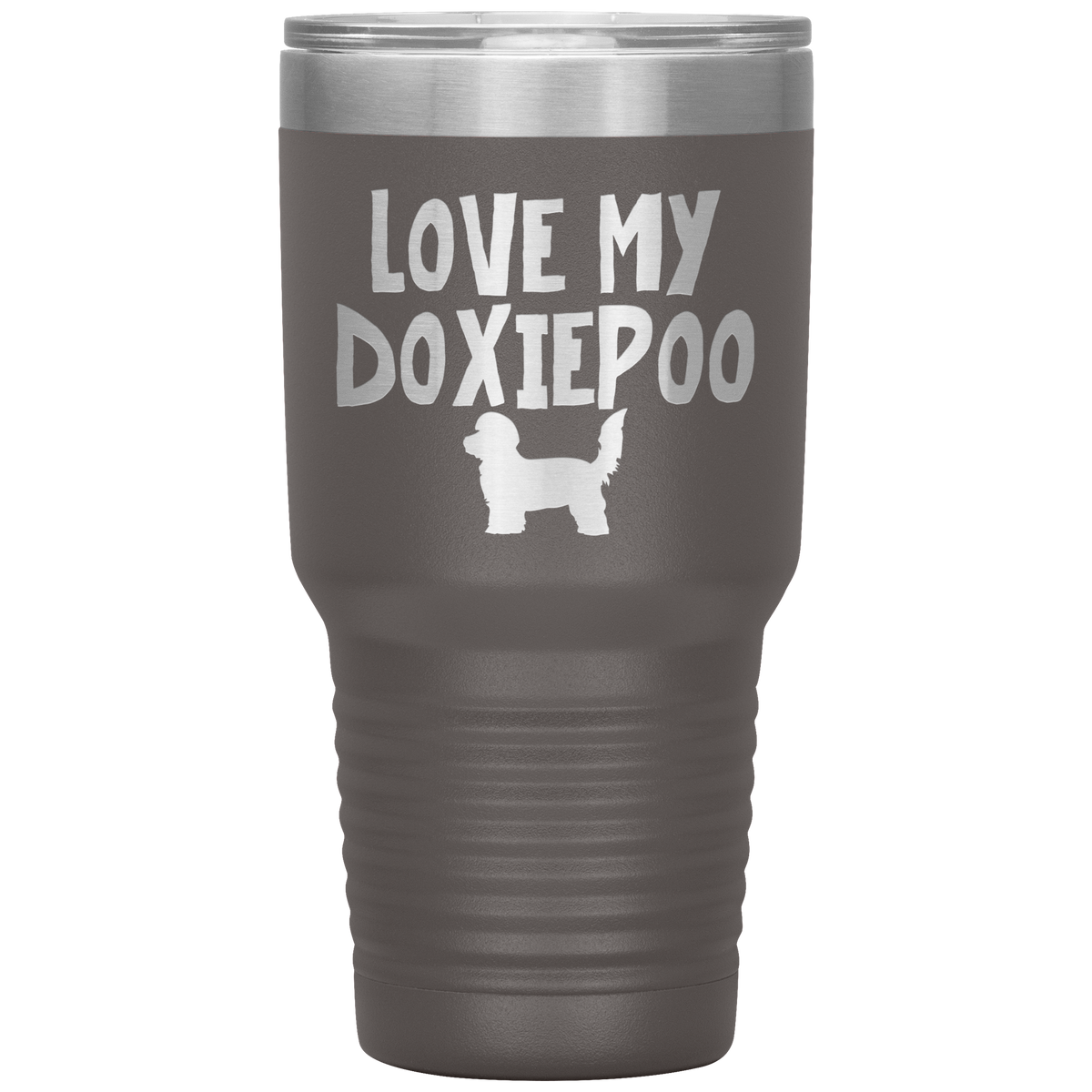 Love My Doxiepoo 30 Oz Vacuum Tumbler