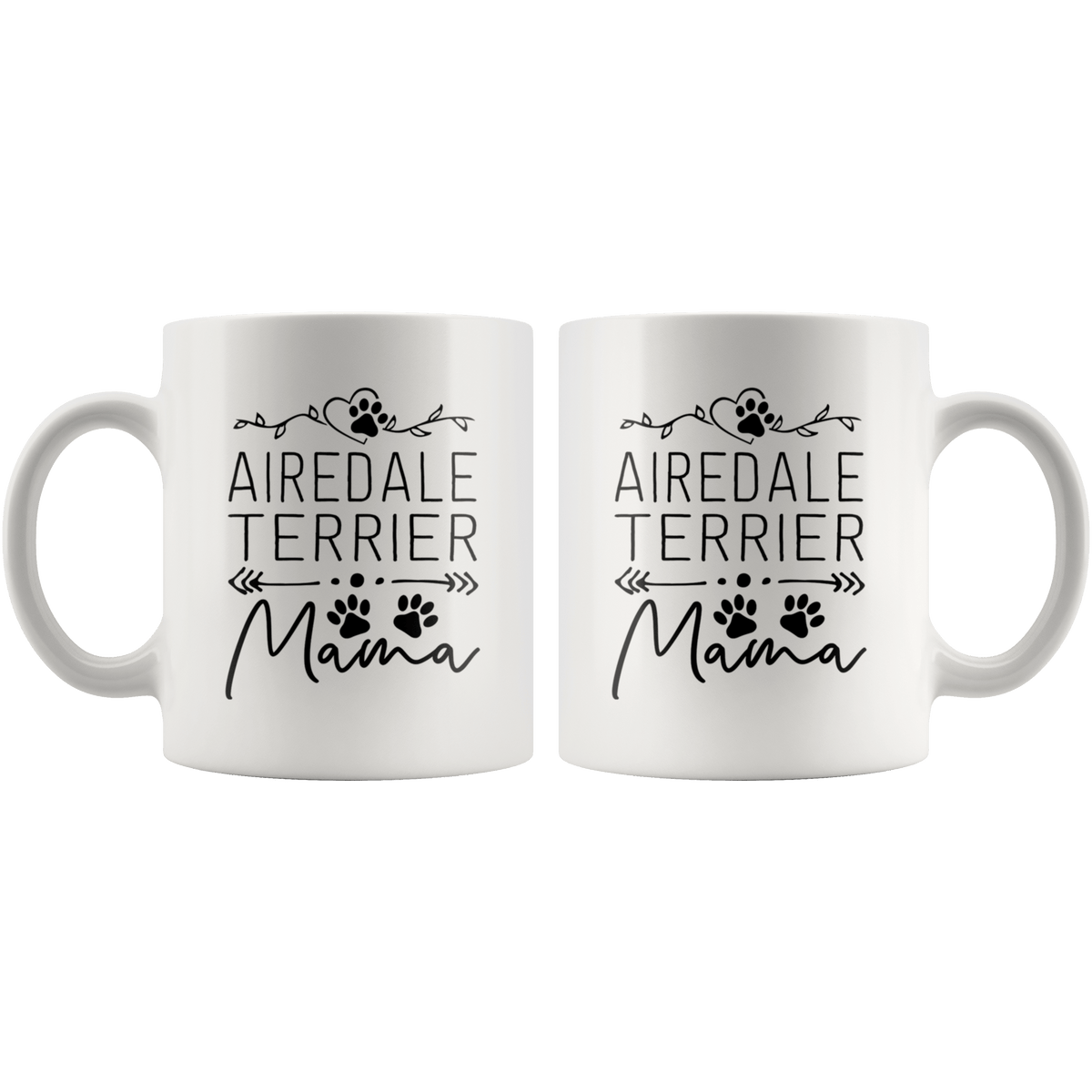 Airedale Terrier Dog Mama Coffee / Tea Ceramic Mug - 11oz / 15oz Drinkware