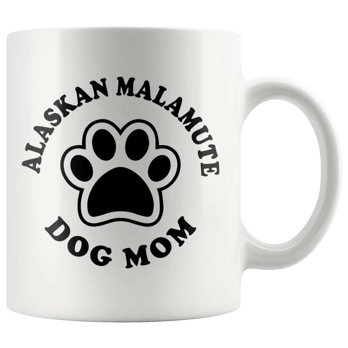 Alaskan Malamute Dog Mom Coffee / Tea Ceramic Mug - 11oz / 15oz Drinkware 11oz Mug