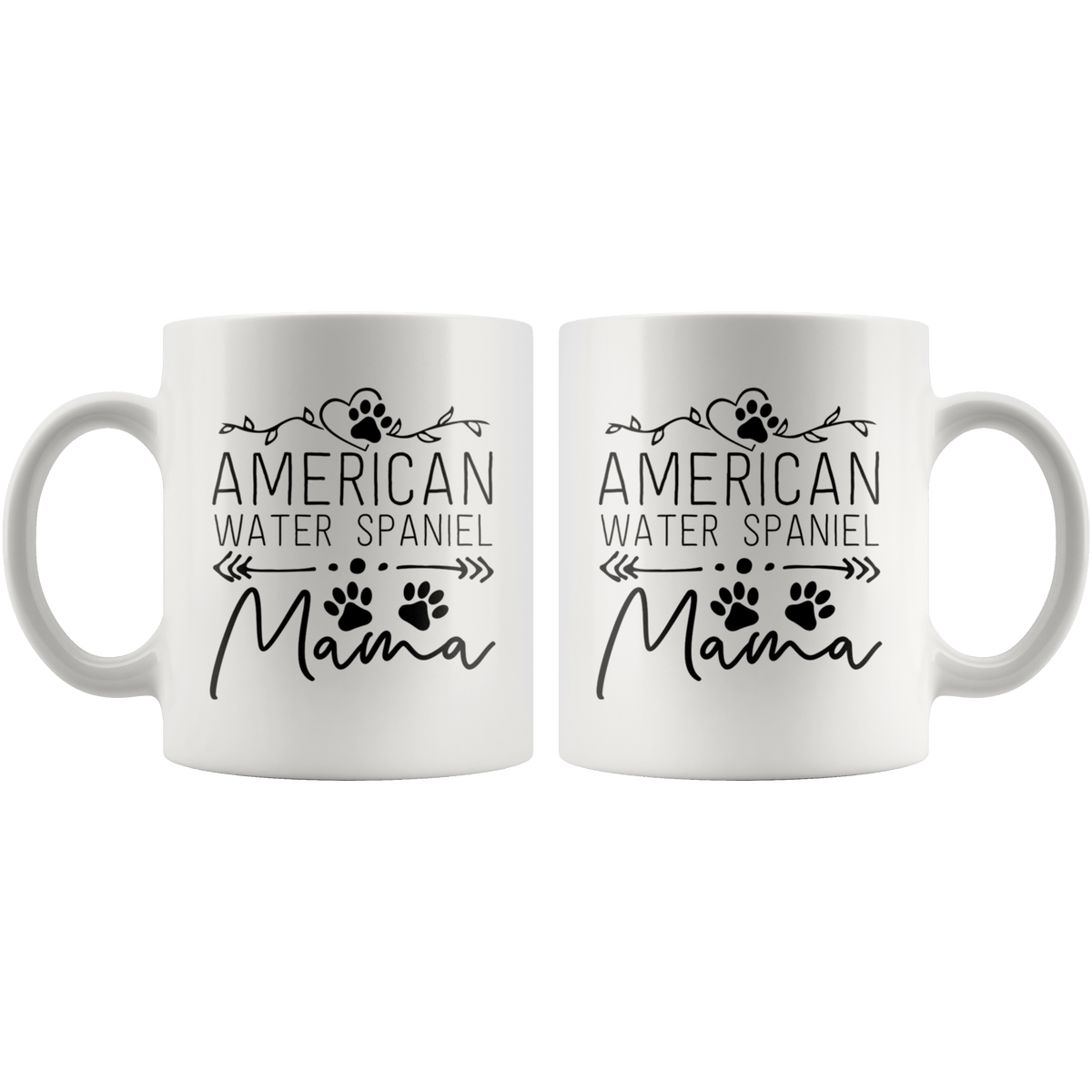 American Water Spaniel Dog Mama Coffee / Tea Ceramic Mug - 11oz / 15oz Drinkware