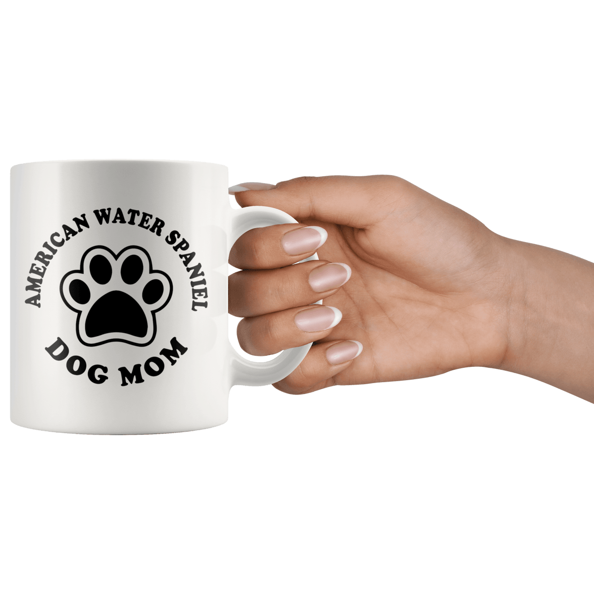 American Water Spaniel Dog Mom Coffee / Tea Ceramic Mug - 11oz / 15oz Drinkware