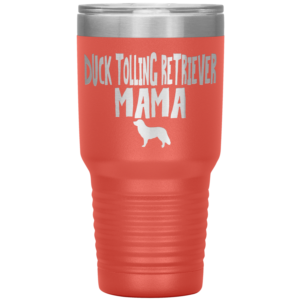 Duck Tolling Retriever Mama 30 Oz Vacuum Tumbler