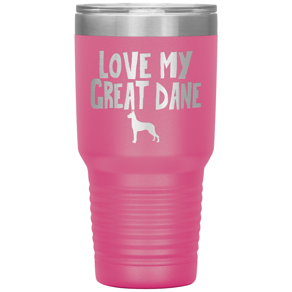 Love My Great Dane 30 Oz Vacuum Tumbler