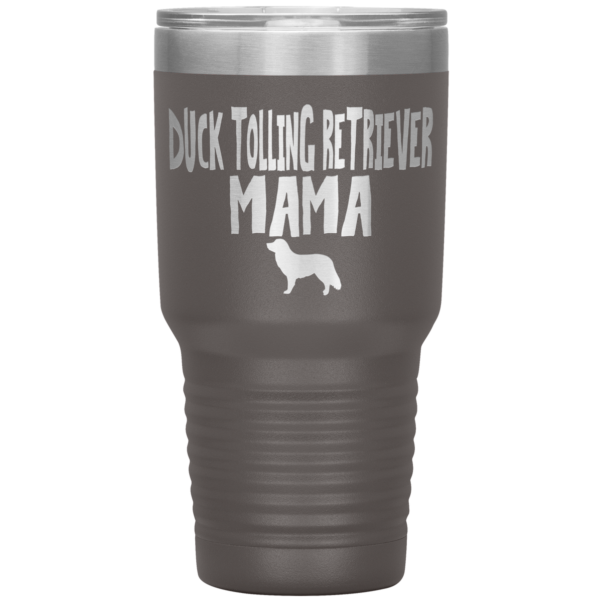 Duck Tolling Retriever Mama 30 Oz Vacuum Tumbler