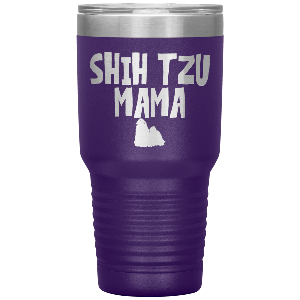Shih Tzu Mama 30 Oz Vacuum Tumbler