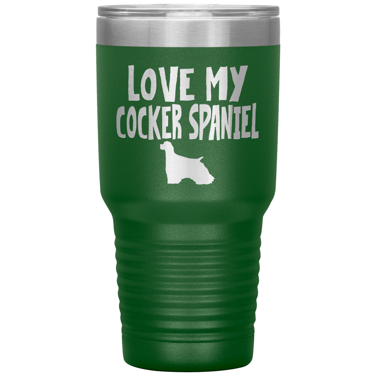 Love My Cocker Spaniel 30 Oz Vacuum Tumbler