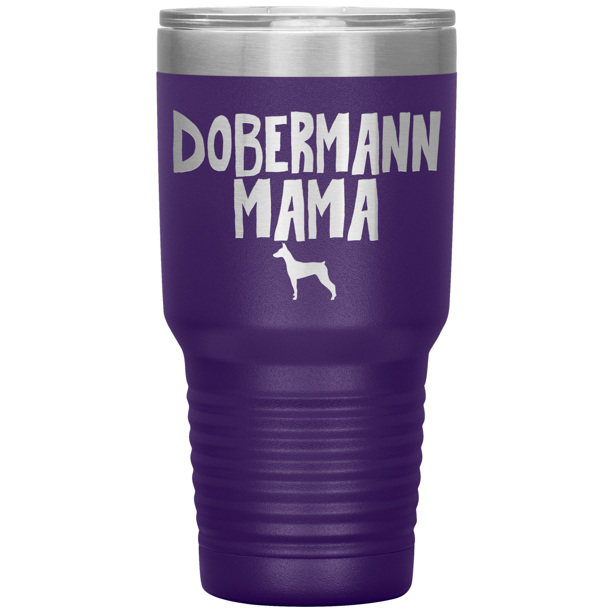 Dobermann Mama 30 Oz Vacuum Tumbler