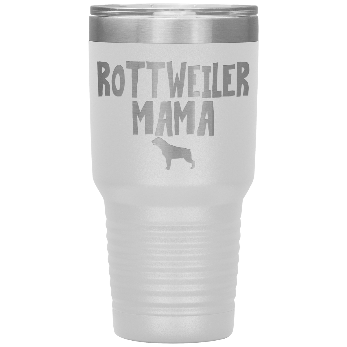 Rottweiler Mama 30 Oz Vacuum Tumbler