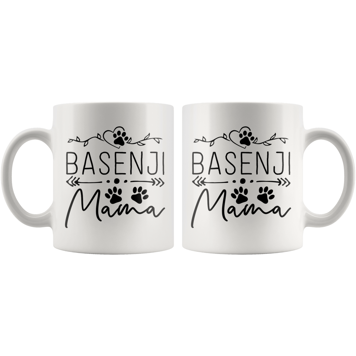 Basenji Dog Mama Coffee / Tea Ceramic Mug - 11oz / 15oz Drinkware