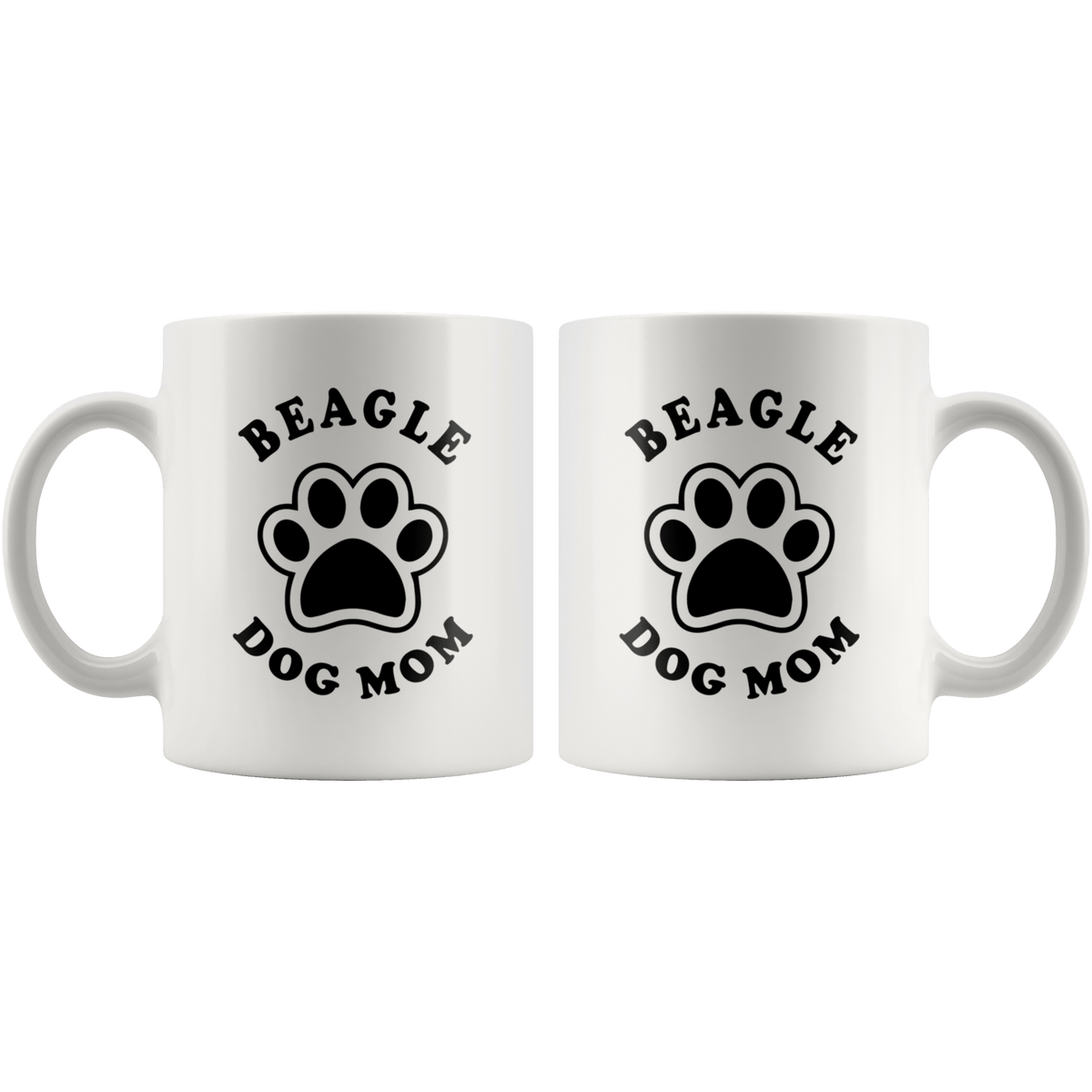 Beagle Dog Mom Coffee / Tea Ceramic Mug - 11oz / 15oz Drinkware