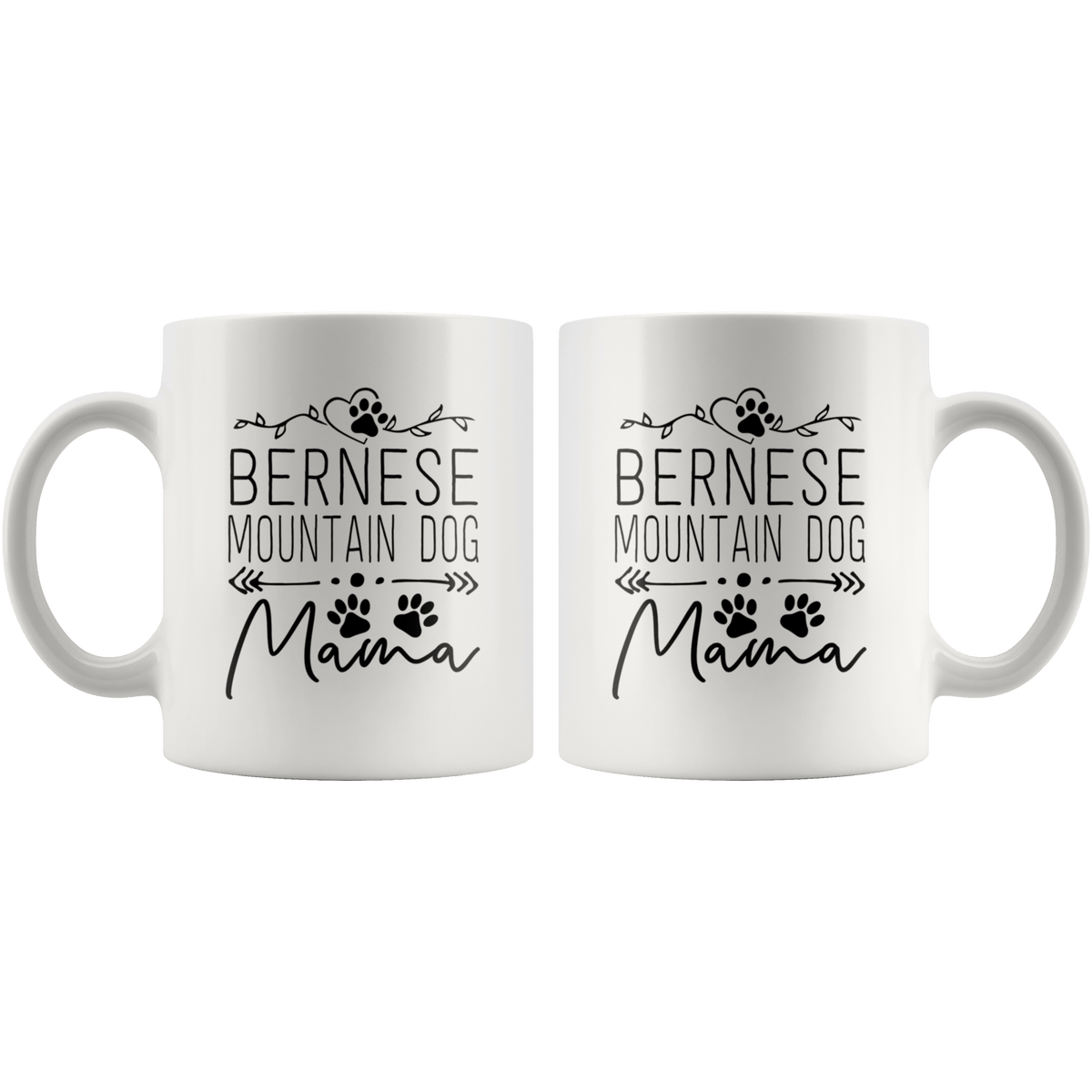 Bernese Mountain Dog Mama Coffee / Tea Ceramic Mug - 11oz / 15oz Drinkware