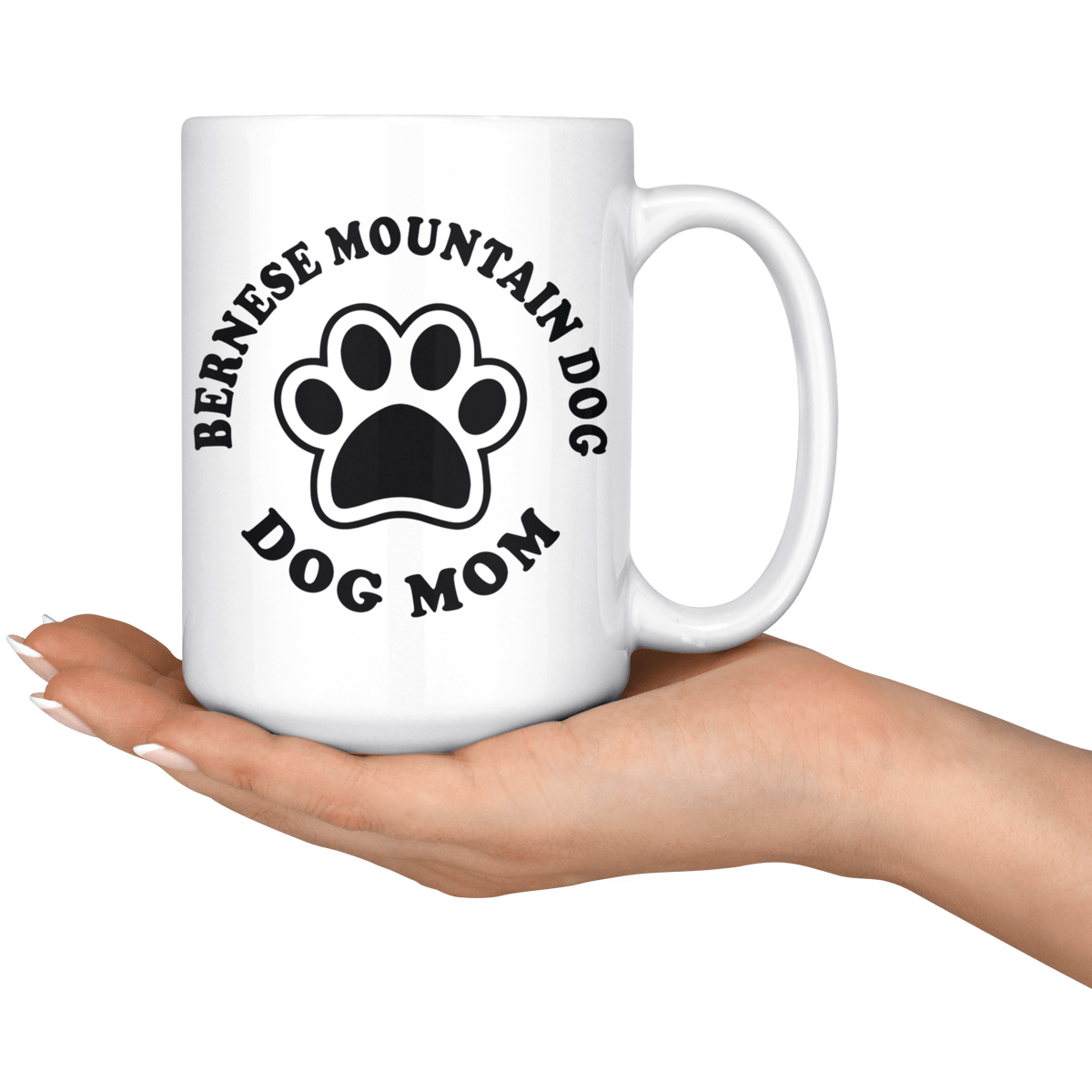 Bernese Mountain Dog Mom Coffee / Tea Ceramic Mug - 11oz / 15oz Drinkware