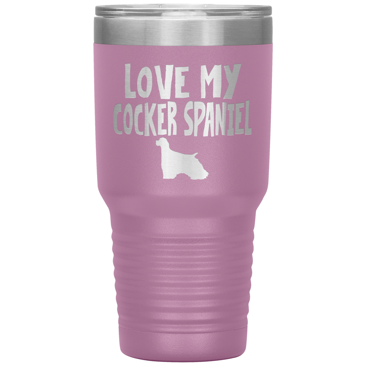 Love My Cocker Spaniel 30 Oz Vacuum Tumbler