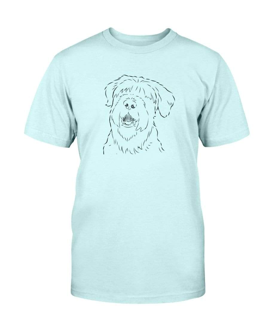 Black Russian Terrier Doodle Doggies Super Soft Unisex T-Shirt Shirts Mint / S