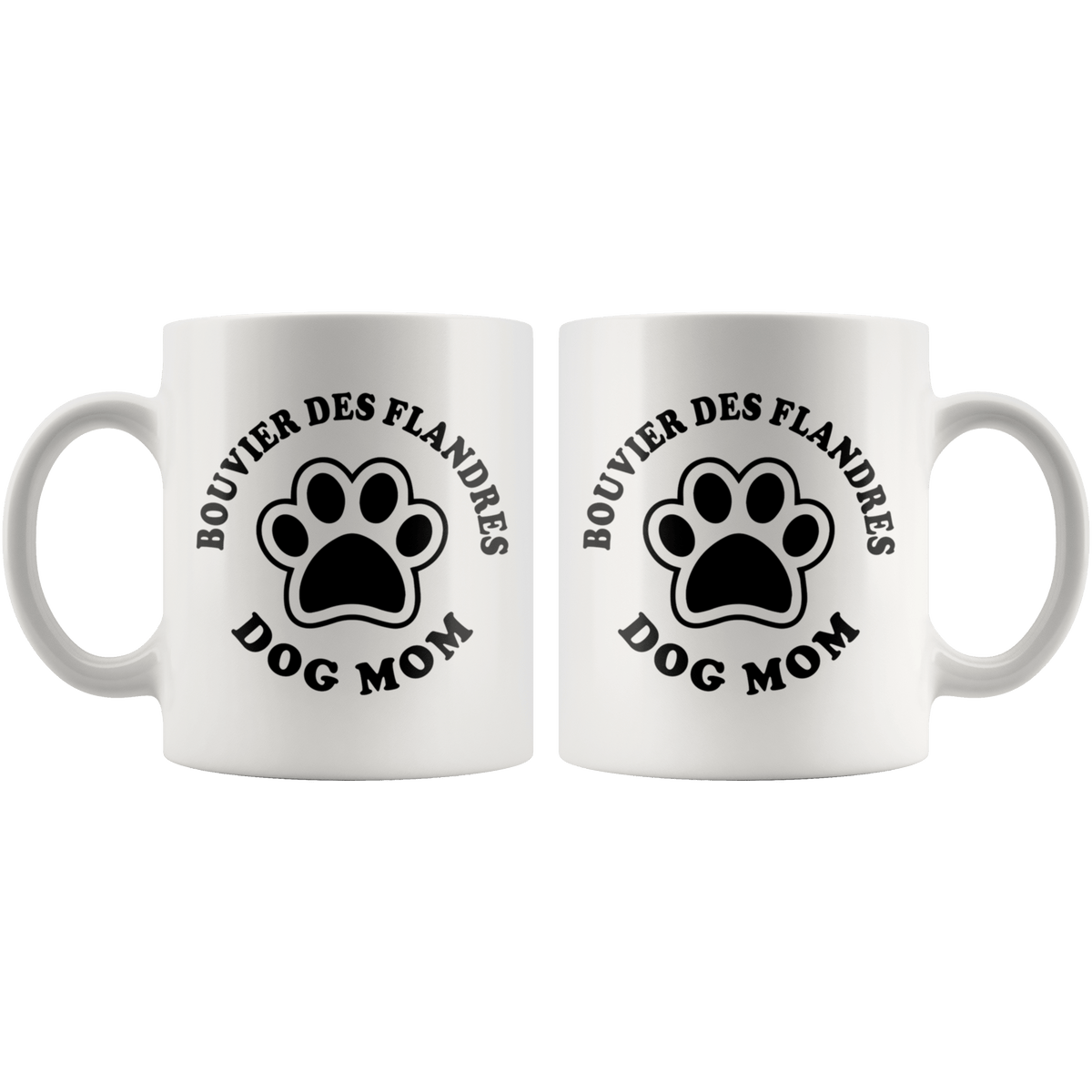 Bouvier des Flandres Dog Mom Coffee / Tea Ceramic Mug - 11oz / 15oz Drinkware