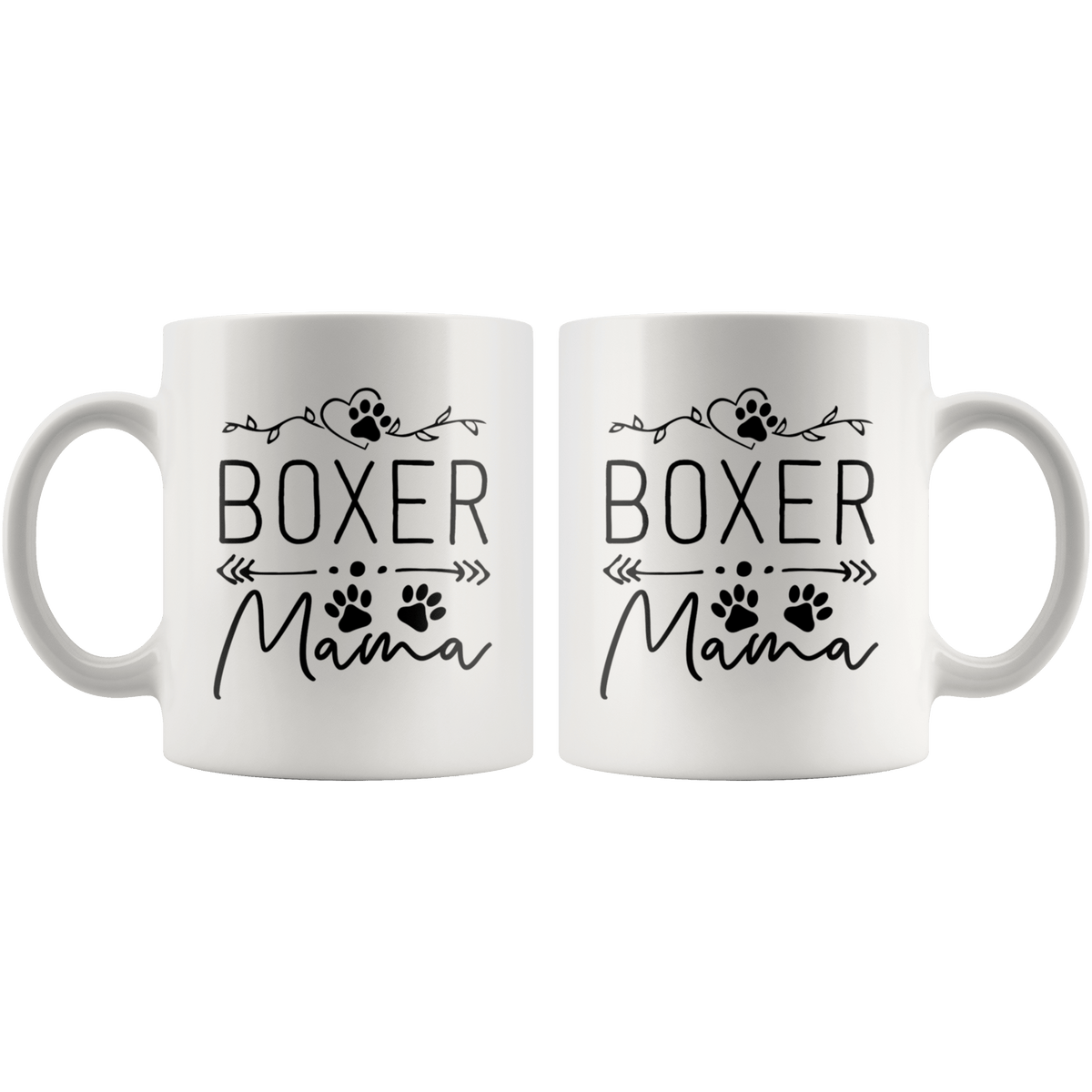 Boxer Dog Mama Coffee / Tea Ceramic Mug - 11oz / 15oz Drinkware