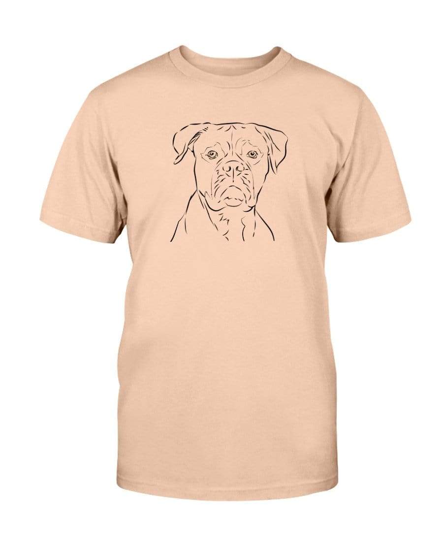 Boxer Doodle Doggies Super Soft Unisex T-Shirt Shirts Sunset / S