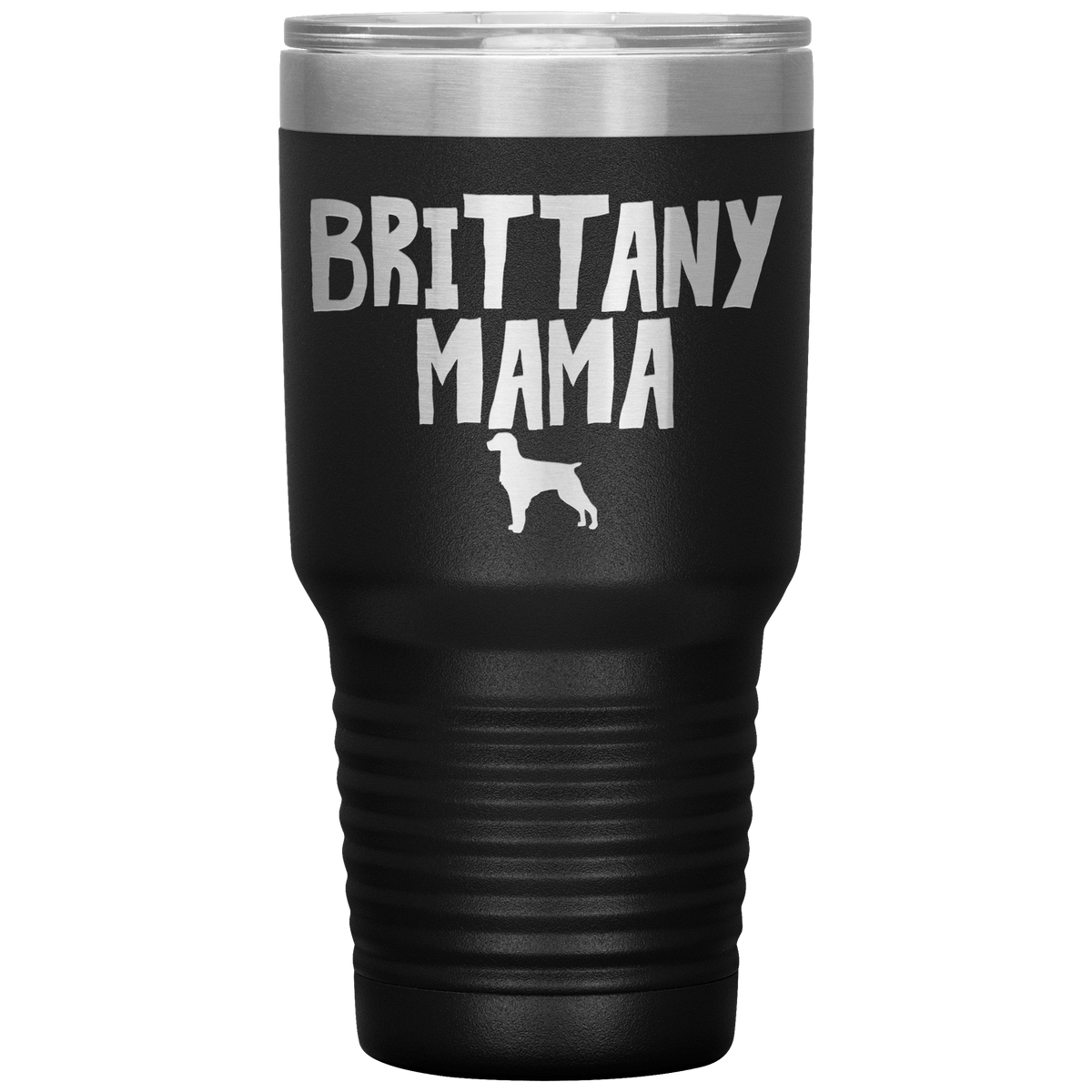 Brittany Mama 30 Oz Vacuum Tumbler Tumblers Black