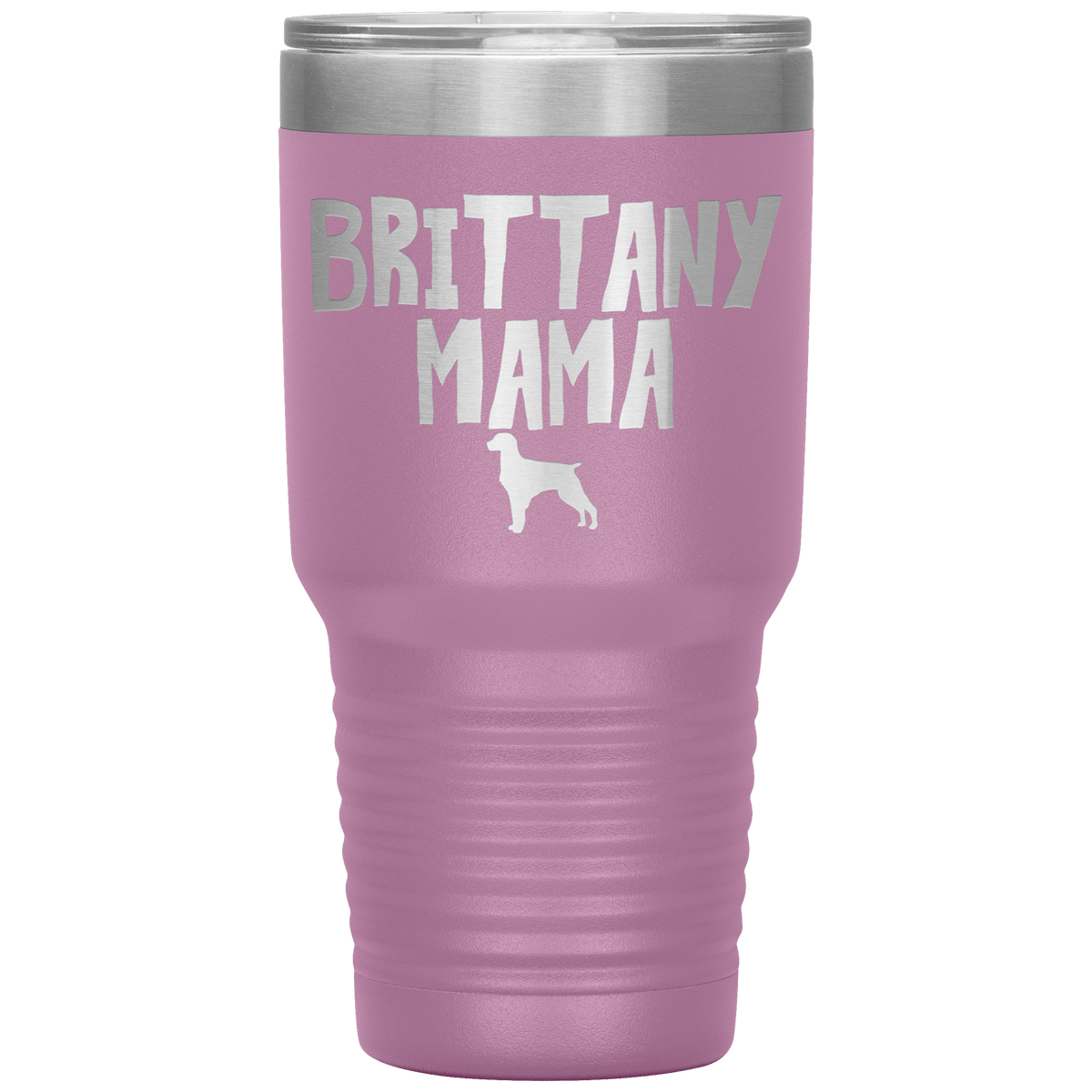 Brittany Mama 30 Oz Vacuum Tumbler Tumblers Light Purple